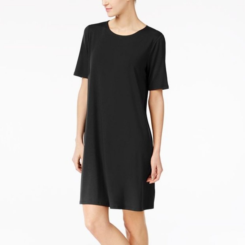 NWT Eileen Fisher Signature Viscose Jersey Dress XXS